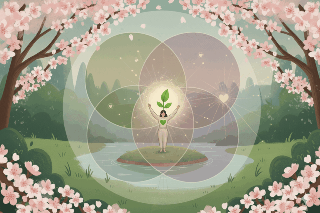 Vind je Ikigai tussen de japanse bloesem